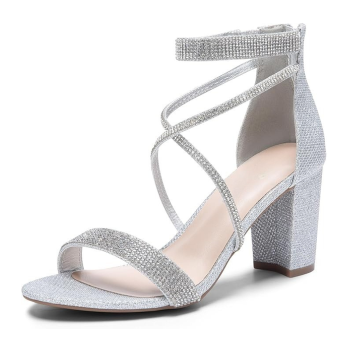 Open Toe Stylish And Versatile Block Sandals