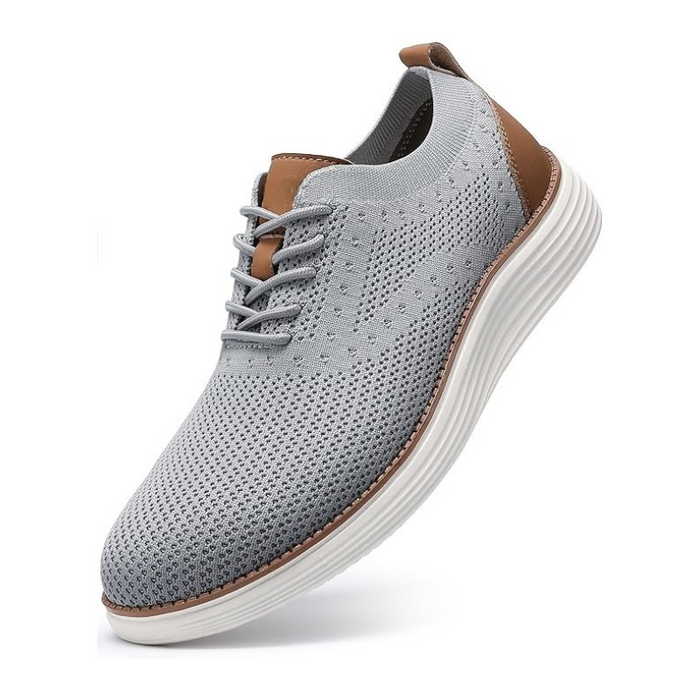 EVA Sole Knit Lace Up  Lightweight Sneakers