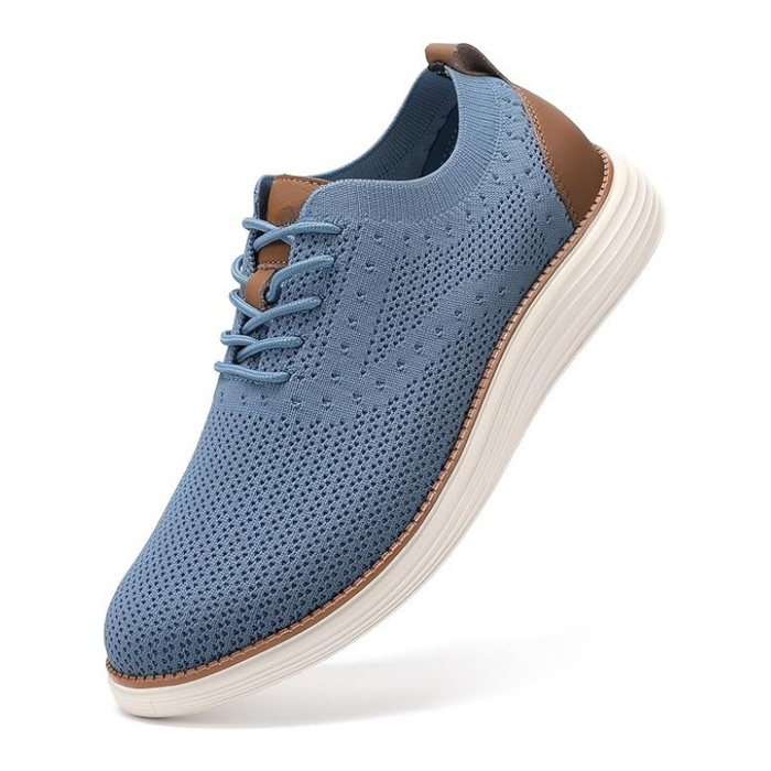 EVA Sole Knit Lace Up  Lightweight Sneakers