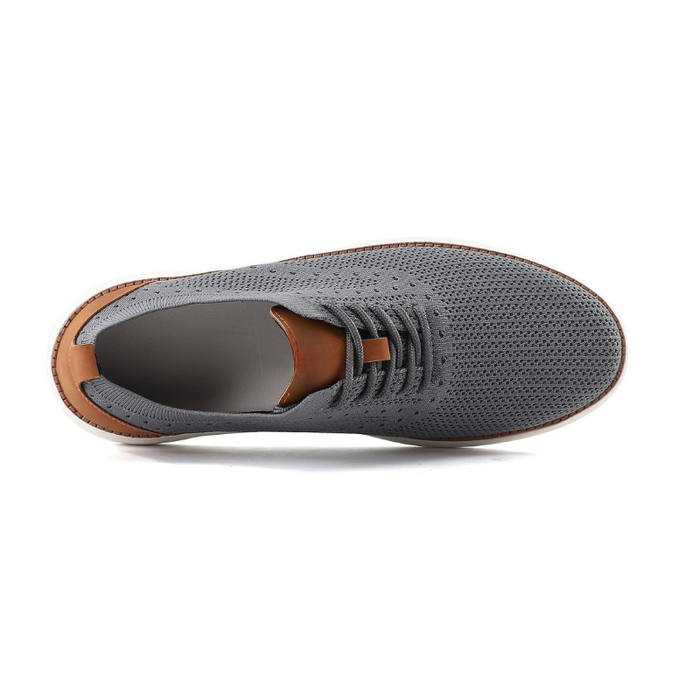 EVA Sole Knit Lace Up  Lightweight Sneakers
