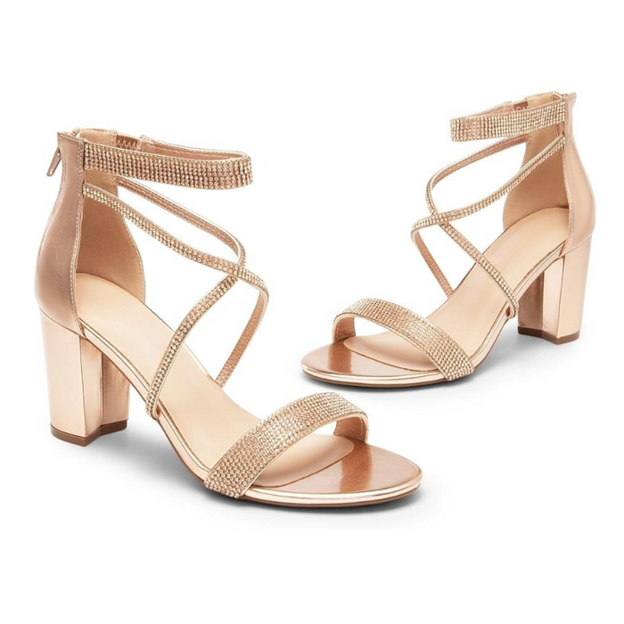 Open Toe Stylish And Versatile Block Sandals
