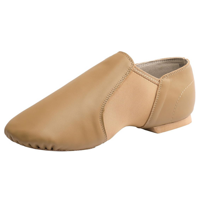 Slip On Leather Upper Jazz Shoes