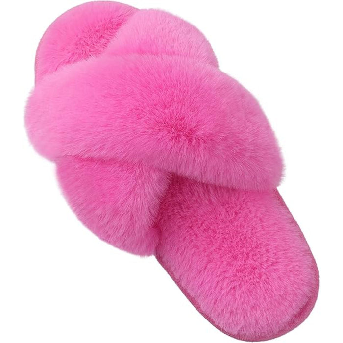 Plush And Supportive Lightweight House Slippers
