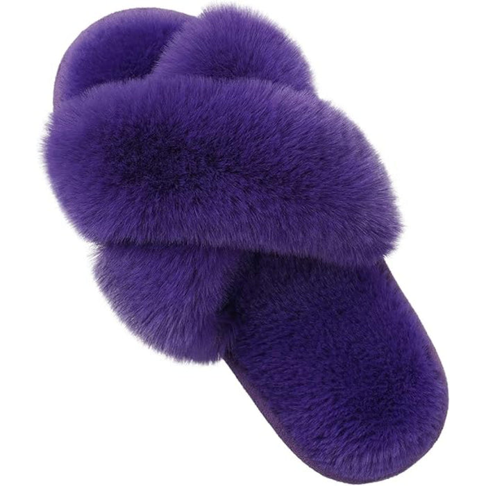 Plush And Supportive Lightweight House Slippers