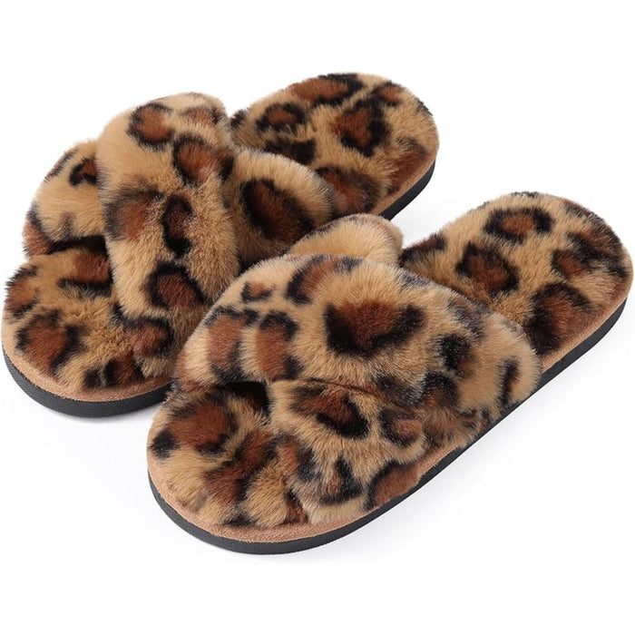 Plush And Supportive Lightweight House Slippers