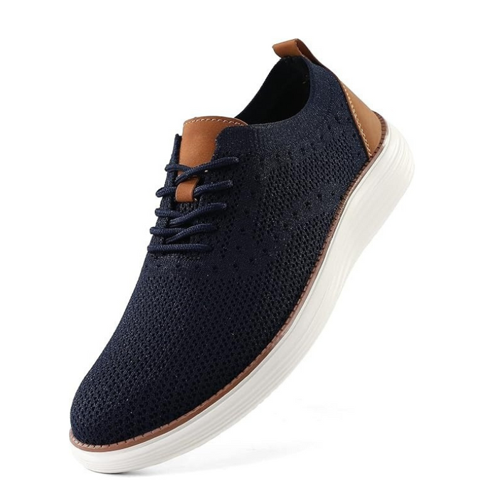 EVA Sole Knit Lace Up  Lightweight Sneakers