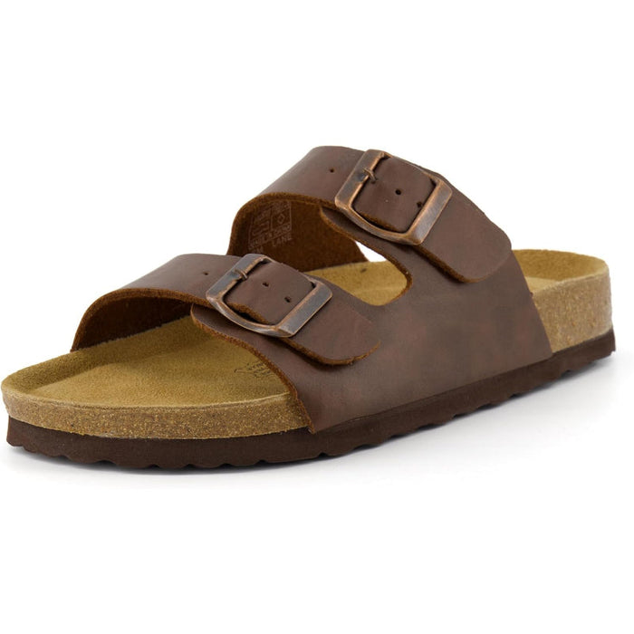 EVA Sole Cork Footbed Sandal With Adjustable Buckle