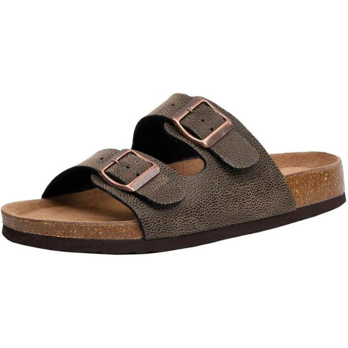 EVA Sole Cork Footbed Sandal With Adjustable Buckle