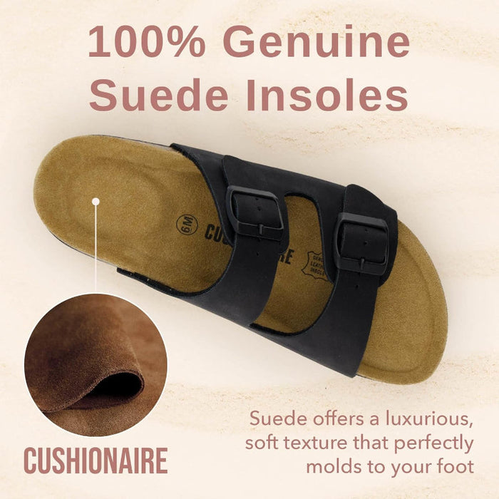 EVA Sole Cork Footbed Sandal With Adjustable Buckle