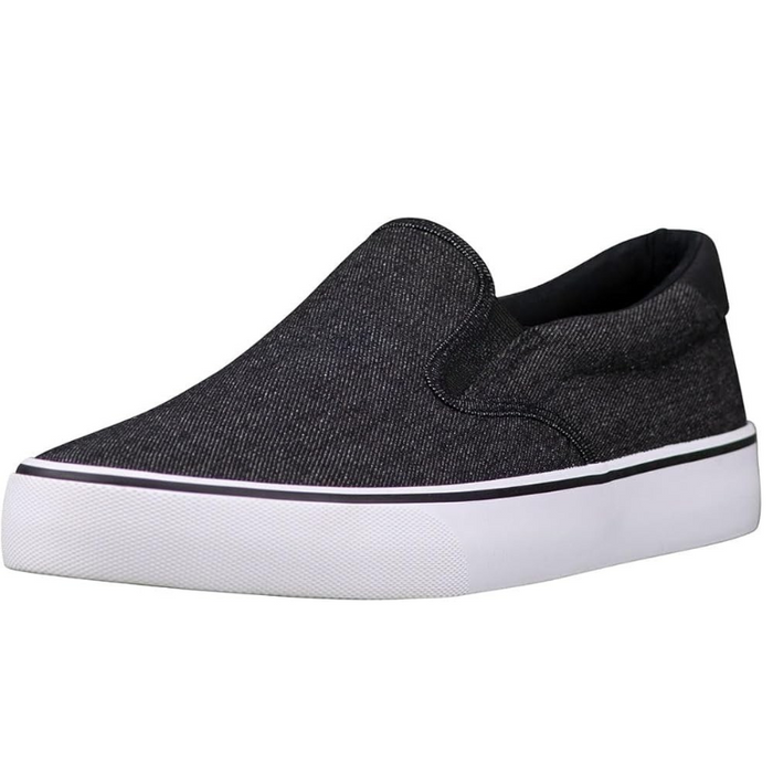 Flexible Sole Slip On Canvas Sneakers