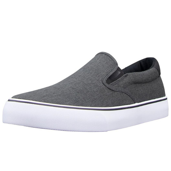 Flexible Sole Slip On Canvas Sneakers