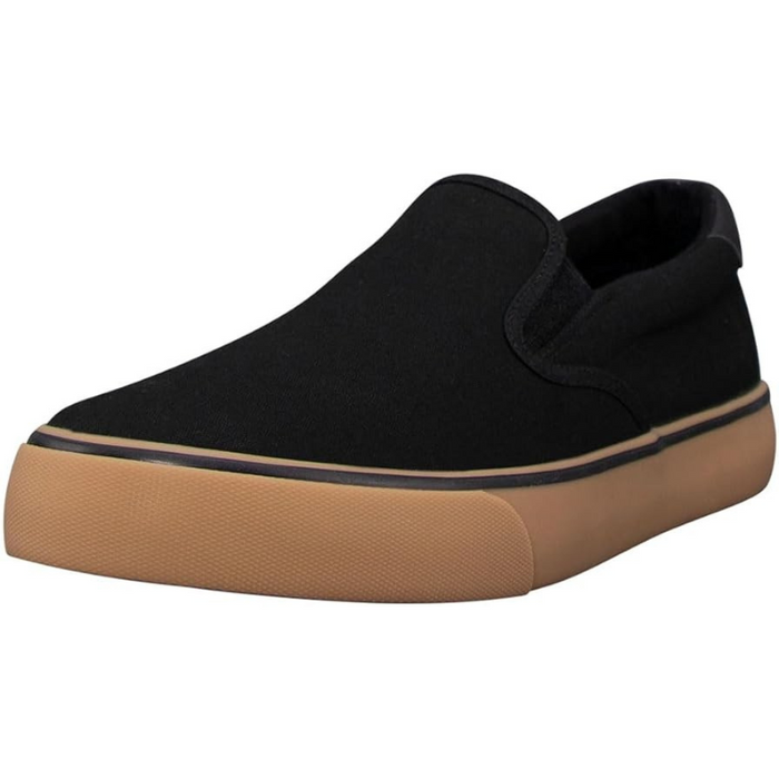 Casual Slip On Sneakers With Two Tone Sole