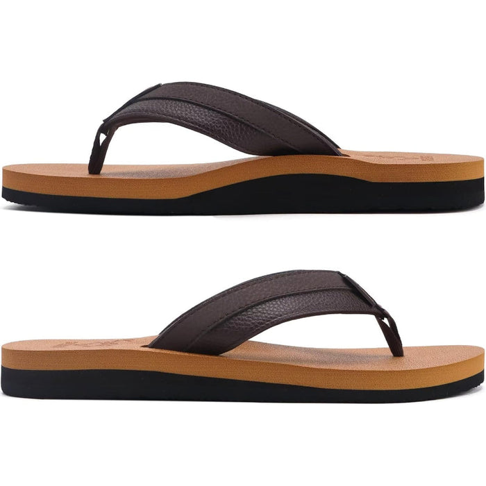 Cushioned Sole Arch Support Flip Flops