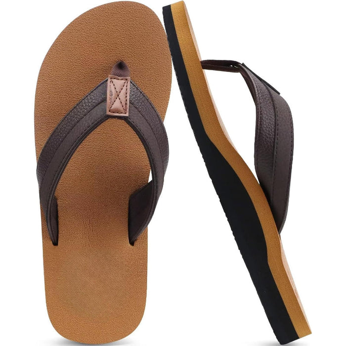 Cushioned Sole Arch Support Flip Flops