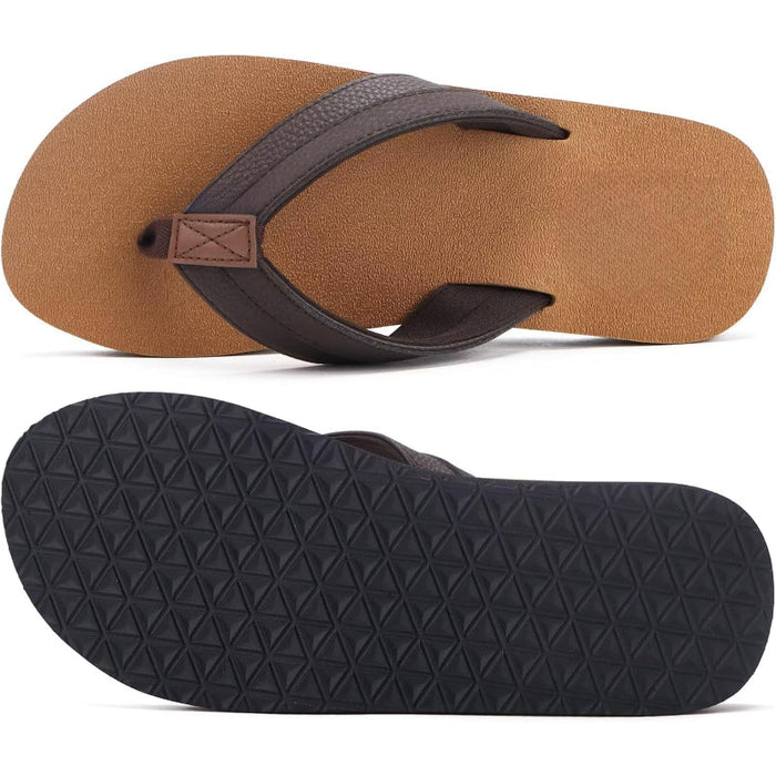 Cushioned Sole Arch Support Flip Flops