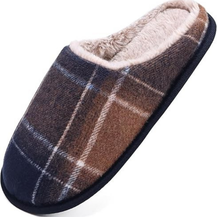 Memory Foam Indoor Outdoor Comfort Scuff Slippers