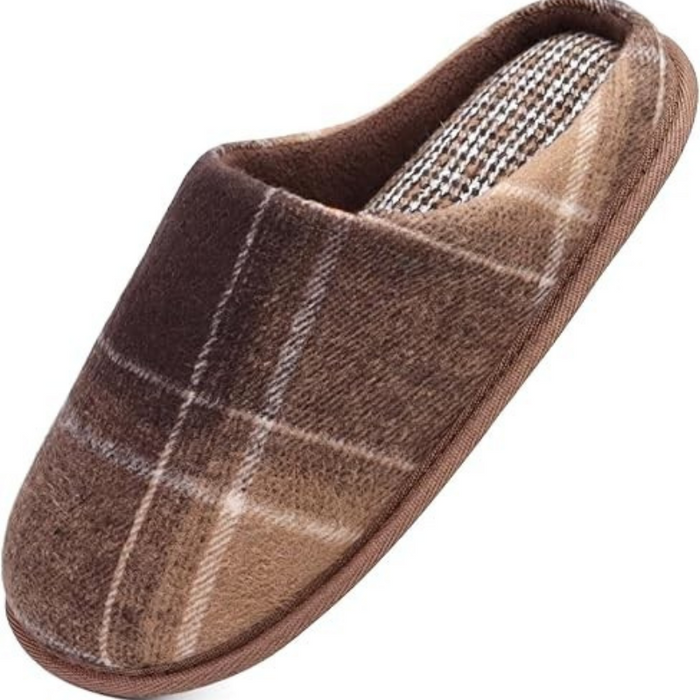 Memory Foam Indoor Outdoor Comfort Scuff Slippers