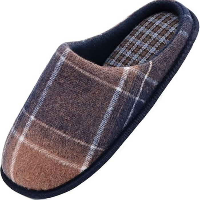 Memory Foam Indoor Outdoor Comfort Scuff Slippers
