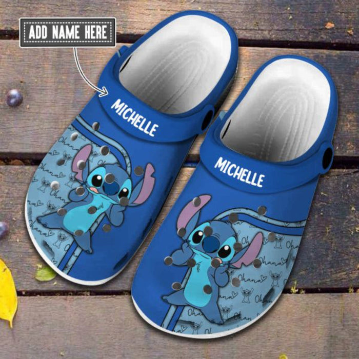 Personalized Stitch Pattern Personalized Clogs