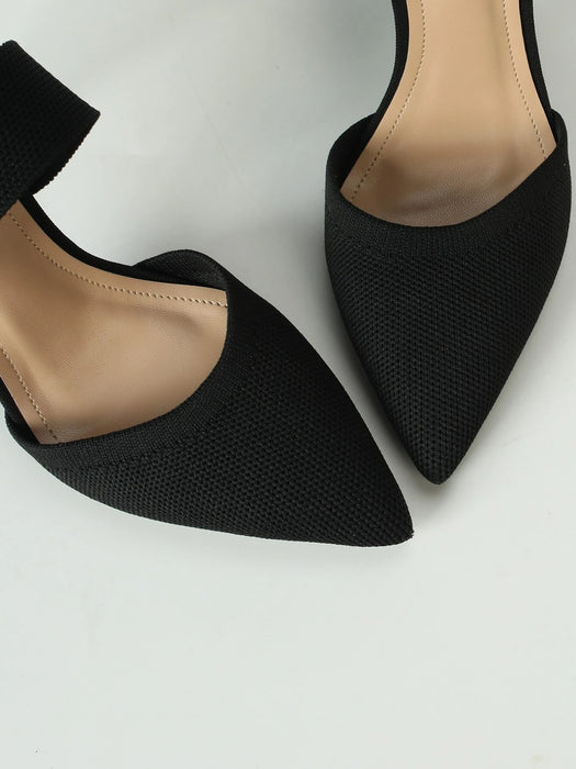 Pointed High Heel Strap Sandals