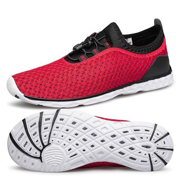 Quick Dry Mesh Shoes With Non Slip Sole For Water Activities