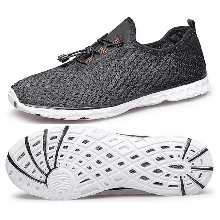 Quick Dry Mesh Shoes With Non Slip Sole For Water Activities