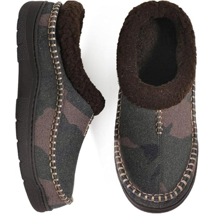 Cozy Comfort Slip On Moccasin Slippers
