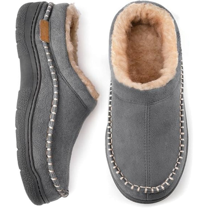 Cozy Comfort Slip On Moccasin Slippers