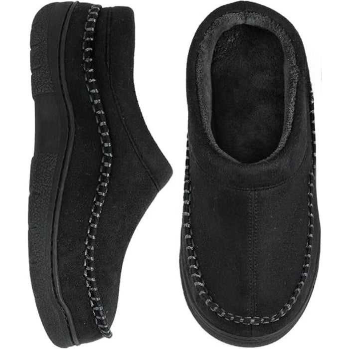 Cozy Comfort Slip On Moccasin Slippers